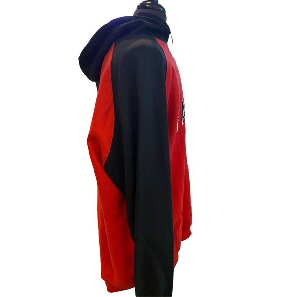 2XL ATLANTA FALCONS Hoodie Pull Over Embroidered Logos NFL Reebok - Picture 3 of 5